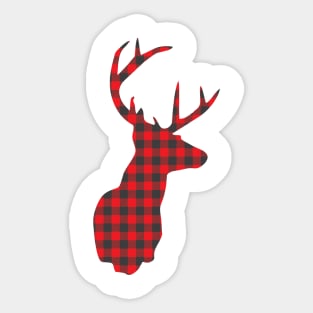 Christmas Reindeer Sticker